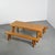 Dining Table and Benches in Larch Wood attributed to Christian Durupt, 1960, Set of 3 For Sale - Image 12 of 18