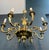 This beautiful 8-arm chandelier is made of finely chiseled bronze. It is a French work in the Louis XVI style by Lucien...