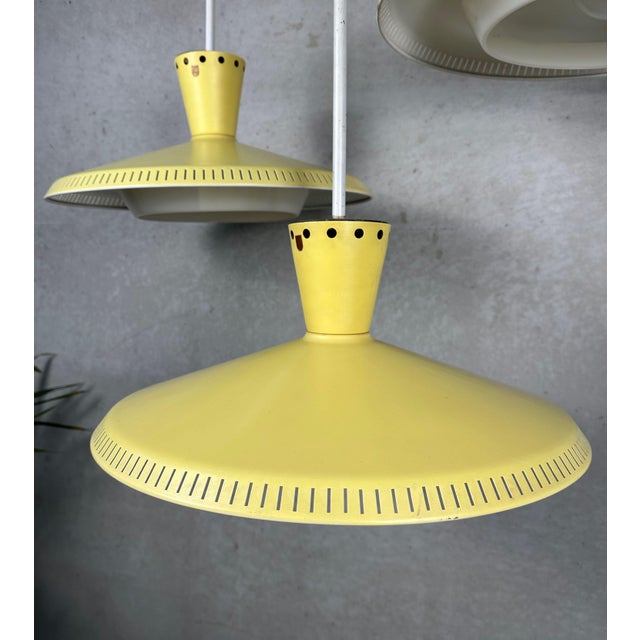 Vintage Pendant Lamp by Louis Kalff for Philips, 1950s For Sale - Image 14 of 18