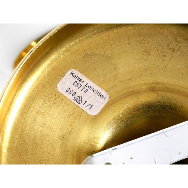 Vintage Space Age Brass Ceiling Lamp with Glass Balls from Kaiser Leuchten, 1960s For Sale - Image 17 of 18
