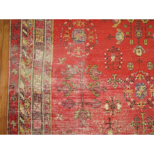 Late 19th Century 19th Century Zabihi Collection Khotan Worn Gallery Size Rug - 6'4" x 12'8" For Sale - Image 5 of 8