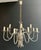 1940s Maison Charles Neoclassical Silver Metal Chandelier For Sale - Image 6 of 12