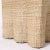 Ecru Fs Flores Collection Pair of Woven Reed Square Ghost Drapery Stands For Sale - Image 8 of 9