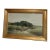 Barbizon W/C Landscape Painting With Herd of Sheep in Pasture Signed LL.Framed For Sale