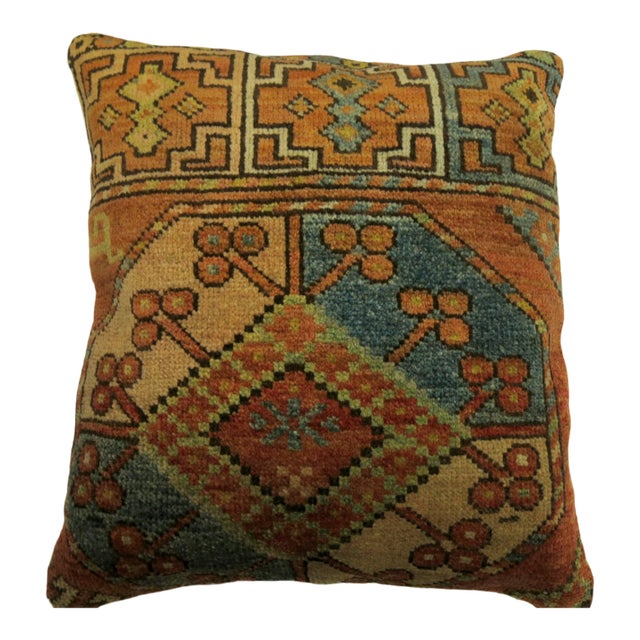 Mid 20th Century Ersari Rug Pillow For Sale