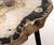 Contemporary Petrified Wood Side Table For Sale - Image 10 of 10