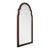 Queen Anne Style Solid Mahogany Keyhole Wall Mirror For Sale