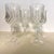 Transparent Vintage French Cristal D’Arques Longchamp Crystal Wine Glasses Set of 8 For Sale - Image 8 of 8