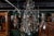 Glass Early 20th Century Pair of French Rock Crystal and Glass Chandeliers For Sale - Image 7 of 12