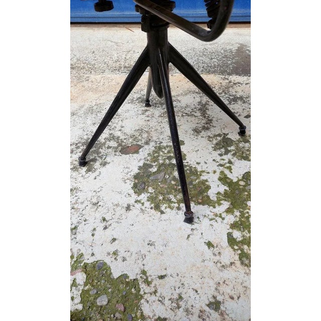 Swivel Desk Chair by Gastone Rinaldi for Rima, Italy, 1950s For Sale - Image 9 of 12