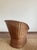 Mid-Century Sculptural French Wicker Barrel Armchairs, 1960s, Set of 2 For Sale - Image 8 of 18