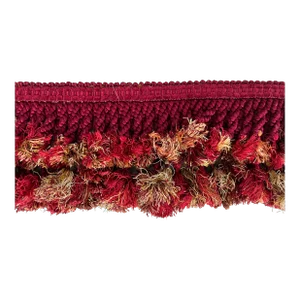 French Silk & Cotton Passementerie Trim Double Bullion Fringe