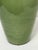 Leona for Neiman Marcus Italian Green Crackle-Glazed Ceramic Vase For Sale - Image 10 of 12