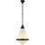 Gale Large Pendant in Bronze with White Glass Designer: Thomas O'Brien Fixture Height: 24" Min. Custom Height: 32" O/A...