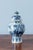 Dutch Blue & White Chinoiserie Lidded Jar, 1600s For Sale - Image 11 of 11