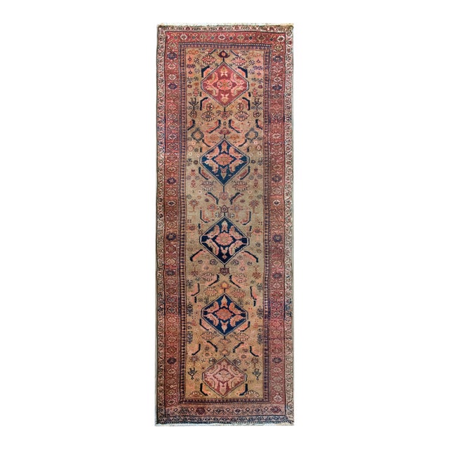 Early 20th Century Persian Serab Runner For Sale