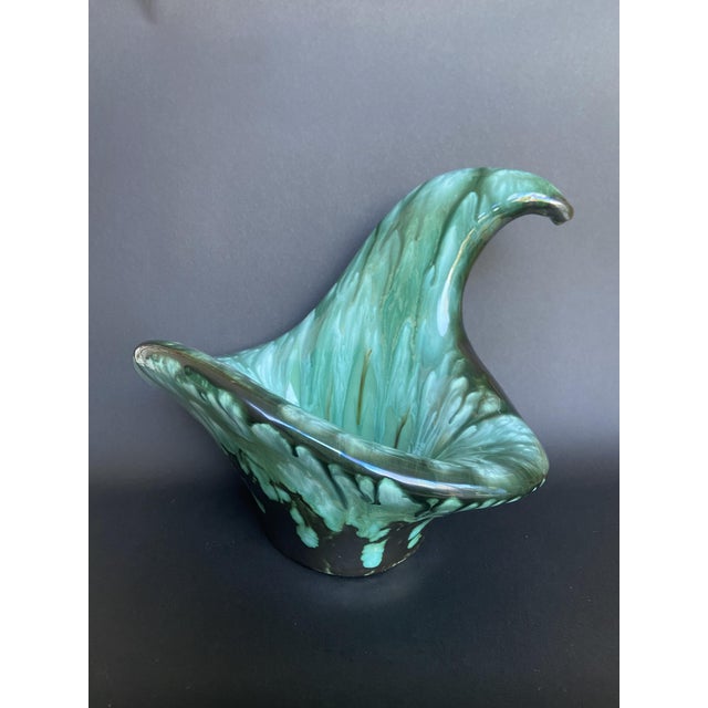 Ceramic Mid-Century Modern French Organic Ceramic Sculpture Vase from Longwy, 1960s For Sale - Image 7 of 7