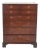 George III Style Mahogany Tall Chest of Drawers For Sale