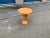 Mid-Century Modern Mid Century Style End Table With Custom Orange Finish For Sale - Image 3 of 7