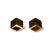 Classic 14K Yellow Gold Men's Cufflinks featuring 7mm x 7mm natural onyx in a sleek cube design, offering timeless...