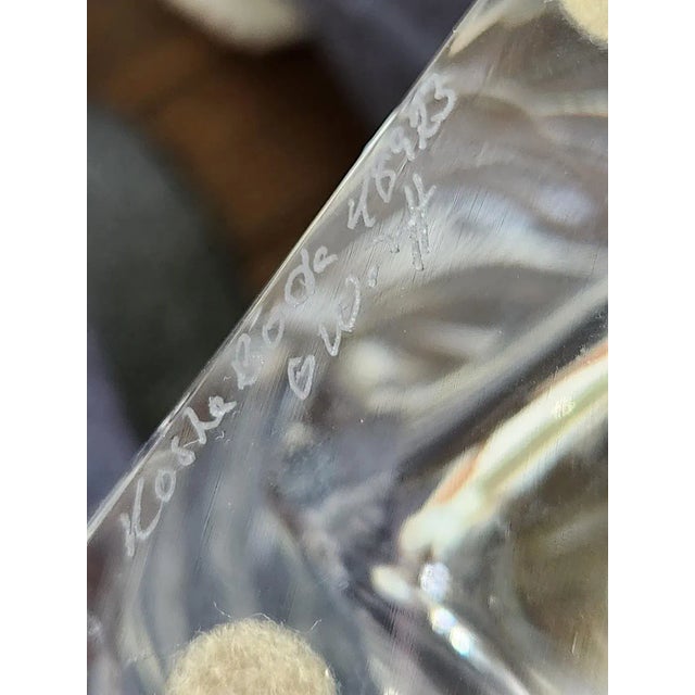 1960s Kosta Boda Signed & Numbered by the Artists Vases - Set of 3 For Sale - Image 11 of 13