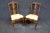 Late 20th Century Walnut Inlaid Queen Anne Style Side Chairs- a Pair For Sale - Image 13 of 13