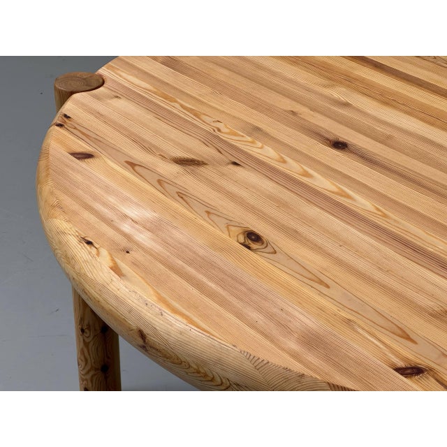 Round Pine Table by Rainer Daumiller, Denmark, 1970s For Sale - Image 13 of 18