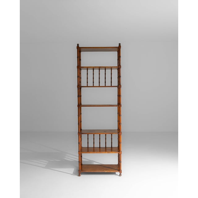20th Century French Faux Bamboo Étagère For Sale - Image 16 of 18