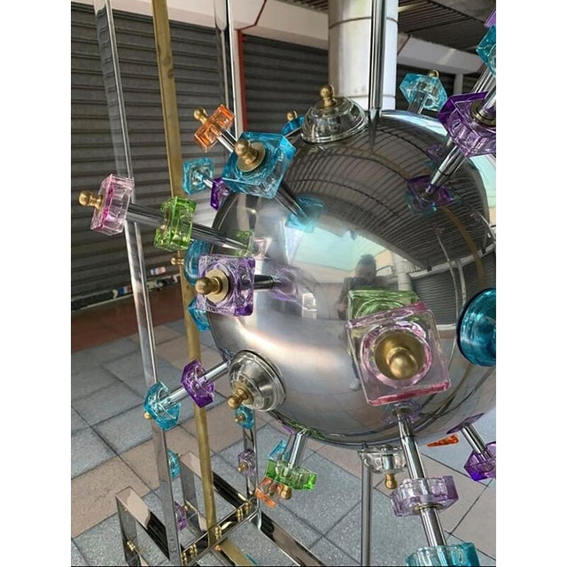 Eric Katz, Constellation, 2019, Mixed Media For Sale - Image 7 of 11