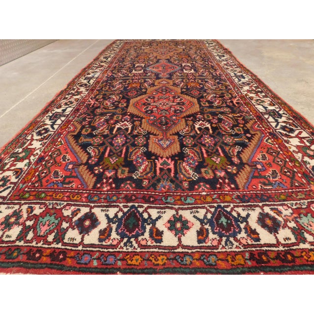 Textile Mid 20th Century Hand Knotted Persian Rug For Sale - Image 7 of 11