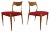 Set of Danish Oak Dining Chairs, 1960s For Sale