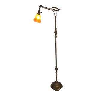 1920s Early Art Deco Floor Lamp For Sale