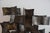 Silas Seandel Brutalist Torch-Cut Brass Tabletop Sculpture on Plaster Base, Silas Seandel Style For Sale - Image 4 of 11