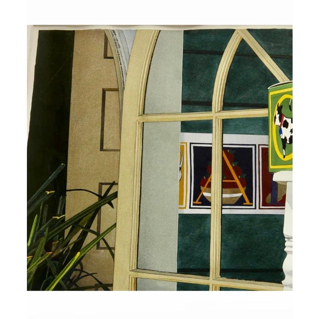 Michael Beck (American, b. 1943) Watercolor painting on paper, 1986 "First Fruits", Hand signed, dated and titled along...