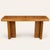 1970s Belgian Style 1970s Reclaimed Wood Console Table With Brass Butterfly Key Inlays For Sale - Image 5 of 8