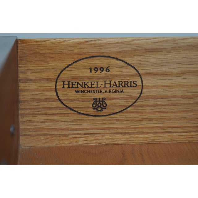 Henkel Harris Marble Top Kettle Base Mahogany Chest For Sale - Image 17 of 18