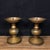 Pair of Vintage Brass Altar Candlesticks With Calligraphy - Asian Candle Holders For Sale - Image 4 of 9