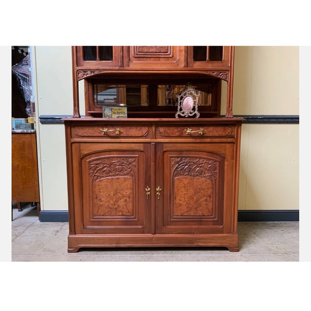 Antique Art Nouveau Cupboard, 1910 For Sale - Image 11 of 12