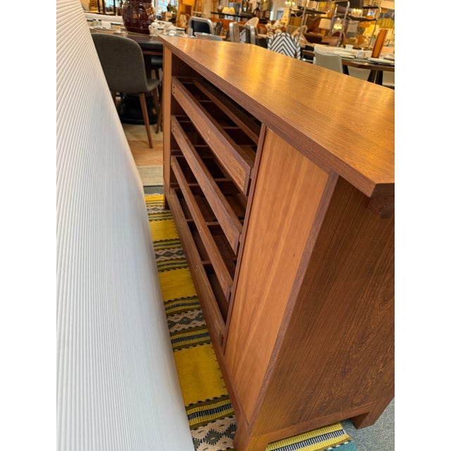 Arts & Crafts Style Wine Storage Cabinet For Sale - Image 12 of 12