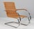 Wood Set of Vintage MR20 Lounge Chair and Ottoman by Ludwig Mies Van Der Rohe, 1960s For Sale - Image 7 of 15