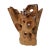 Rustic Teak Root Wood Vase Shaped For Sale - Image 3 of 11