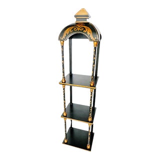 Chinoiserie Hanging Wall Shelf With Pagoda Roof For Sale