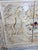 Italian Rococo Painted Serpentine Credenza With Floral Cartouches For Sale - Image 10 of 17