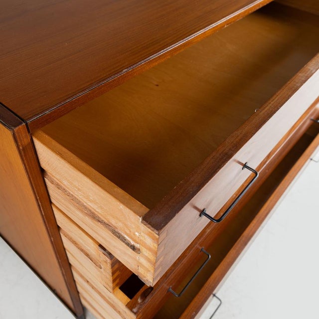 Vintage Wooden Chest of Drawers, 1960s For Sale - Image 9 of 14