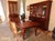 English table made of solid mahogany. The table is high and provides plenty of legroom. The strong solid legs are...