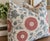 Mid-Century Modern Lee Jofa Eldora Sky/Brick Designer Pillows – A 22" Pair For Sale - Image 3 of 5