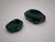 Forest Green Pair of Carved and Polished Malachite Vide-Poches, or Ash Trays Circa 1960 For Sale - Image 8 of 8