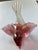 1950s Murano Red With Gold Flakes Bird Attraction to Barbini For Sale - Image 5 of 12