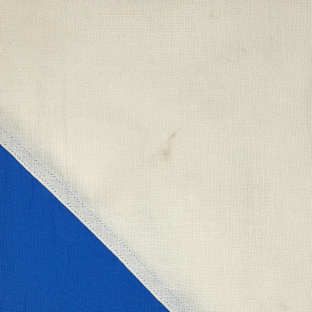 Large Vintage Sewn Nautical Signal Flag For Sale - Image 4 of 5