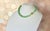 Australian Chrysoprase Beaded Necklace With Sterling Silver Chrysoprase Clasp For Sale - Image 9 of 12